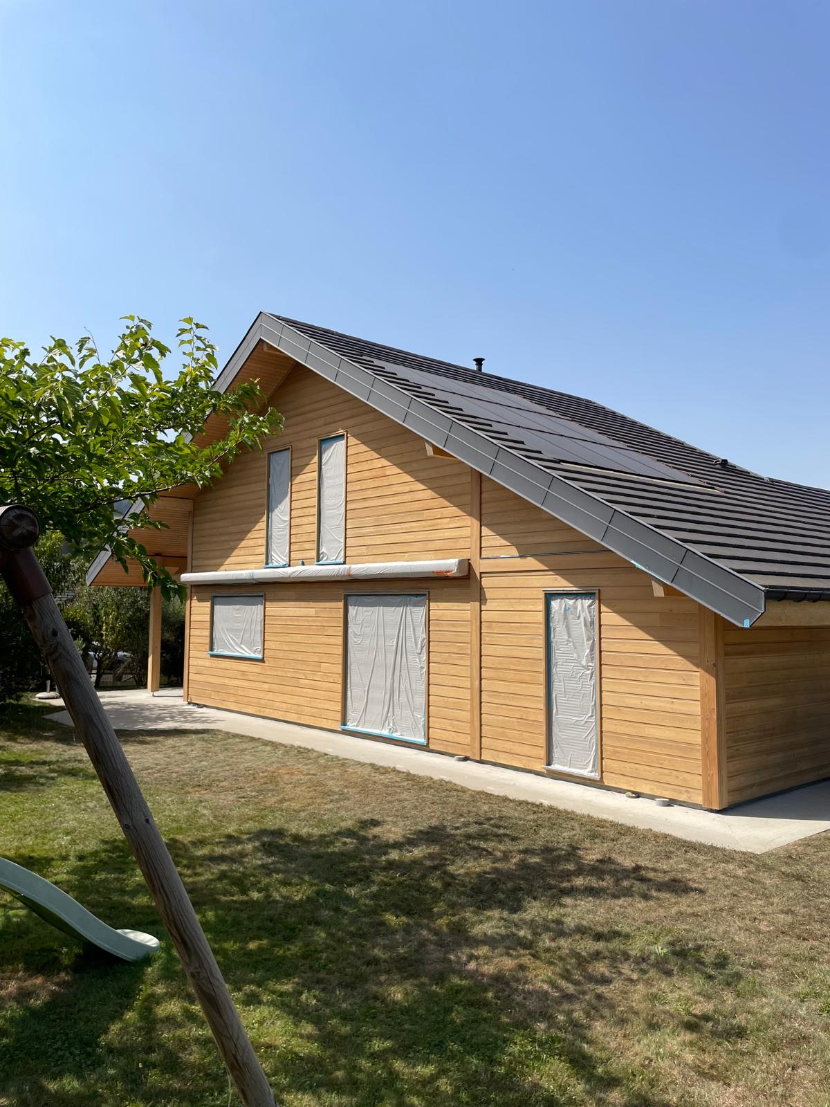 Aérogommage chalet bois Savoie Haute-Savoie