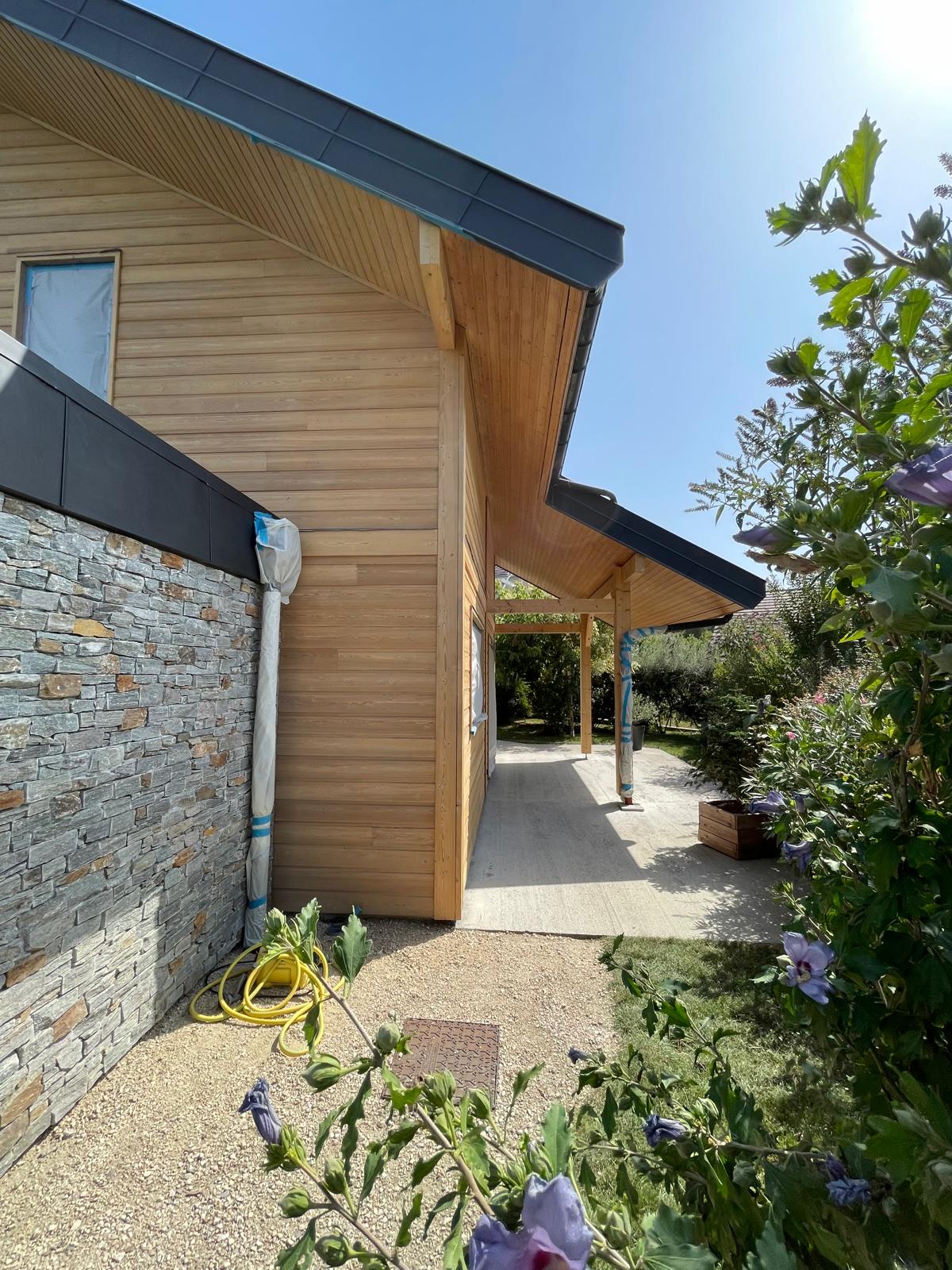 Bardage PVC composite